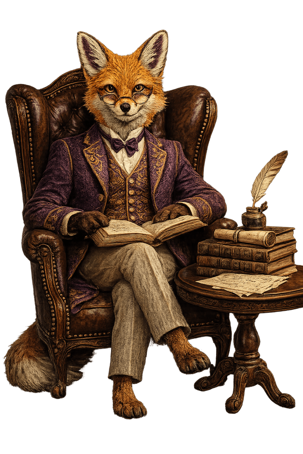 The Notable Collection Librarian Fox